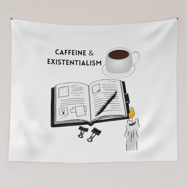Item preview, Caffeine&existentialism designed and sold by creativityisfun.