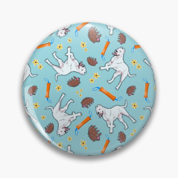 Item preview, Dogo Argentino Argentine Mastiff | Dog Puppy Lover | Sport Working | AKC | Seamless Repeating Pattern designed and sold by yashiki.