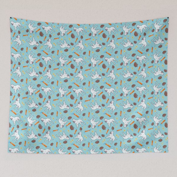 Item preview, Dogo Argentino Argentine Mastiff | Dog Puppy Lover | Sport Working | AKC | Seamless Repeating Pattern designed and sold by yashiki.