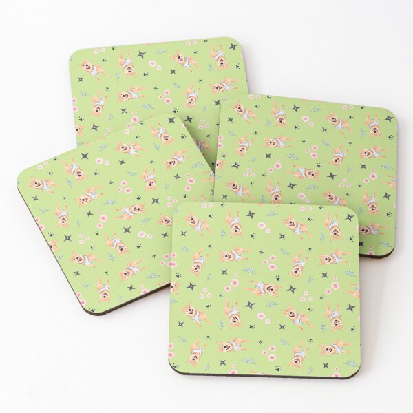 Item preview, Shiba Inu Japanese Kawaii Wan Wan | Dog Puppy Lover | Sport Working | AKC | Seamless Repeating Pattern designed and sold by yashiki.