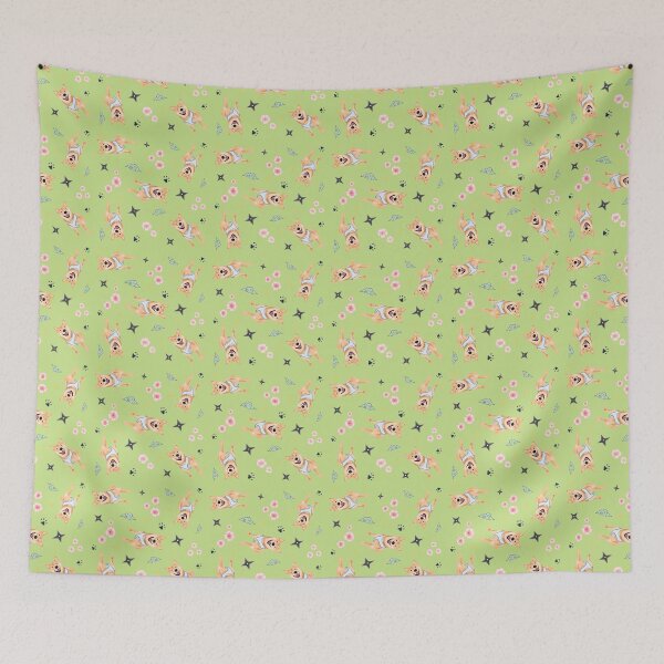 Item preview, Shiba Inu Japanese Kawaii Wan Wan | Dog Puppy Lover | Sport Working | AKC | Seamless Repeating Pattern designed and sold by yashiki.