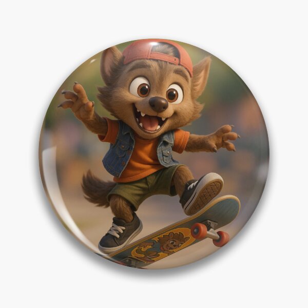 Item preview, Skater Werewolf Boy designed and sold by Sillytoe.