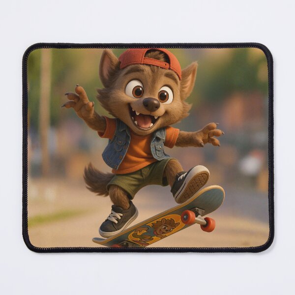 Item preview, Skater Werewolf Boy designed and sold by Sillytoe.
