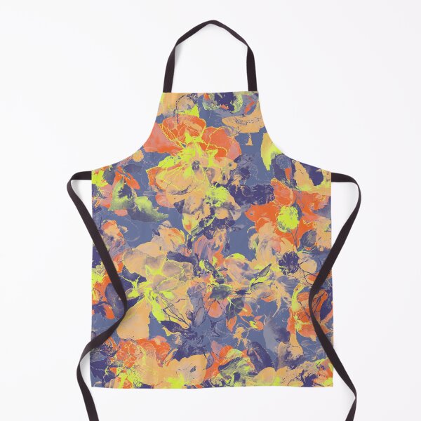 Item preview, Abstract Vibrant Floral Watercolor Fusion Pattern designed and sold by cirgitstudio.