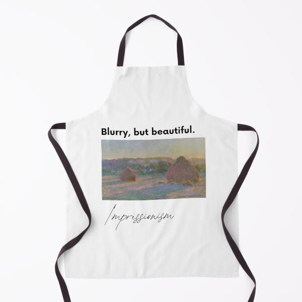 Item preview, Impressionism Art T-Shirt | Blurry But Beautiful | Claude Monet Stacks of Wheat | Funny Art History Gift designed and sold by Meimiro.