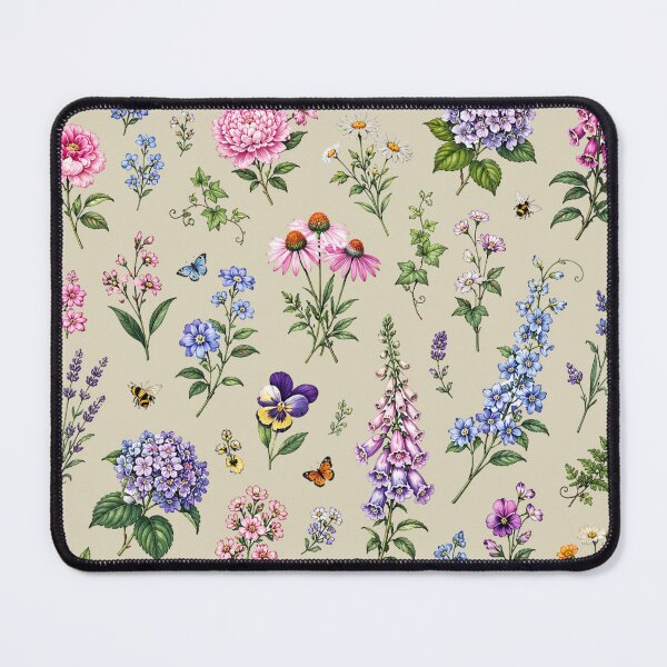 Item preview, Secret Garden Floral Pattern designed and sold by Myra365Art.