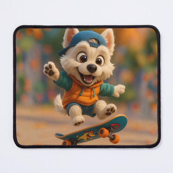 Item preview, Skater West Highland Terrier Dog designed and sold by Sillytoe.