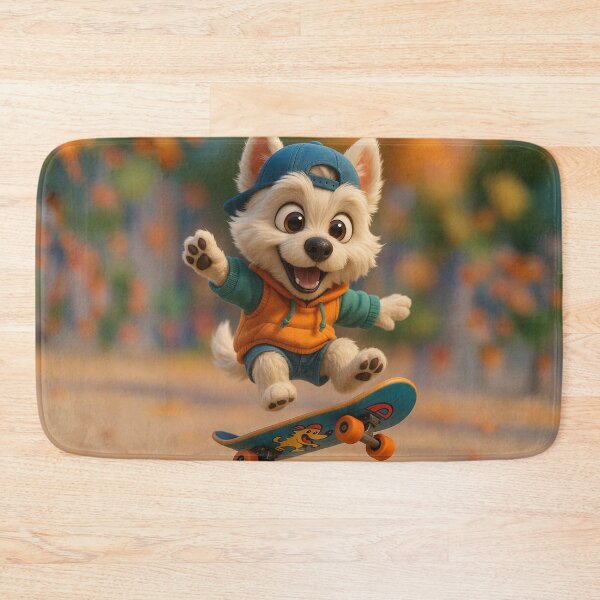 Item preview, Skater West Highland Terrier Dog designed and sold by Sillytoe.