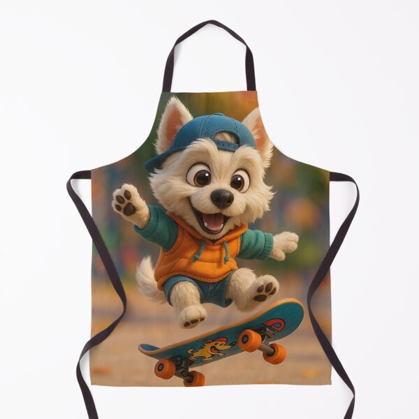 Item preview, Skater West Highland Terrier Dog designed and sold by Sillytoe.