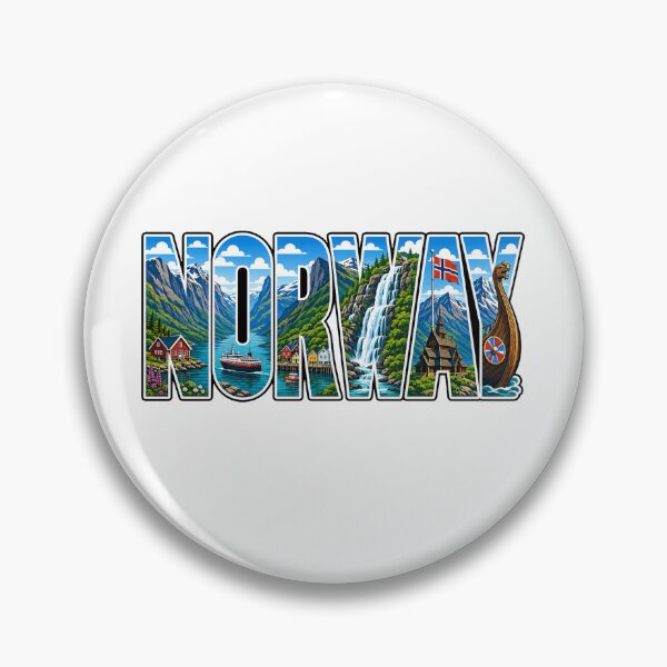 Item preview, Norway Fjord Design designed and sold by Myra365Art.