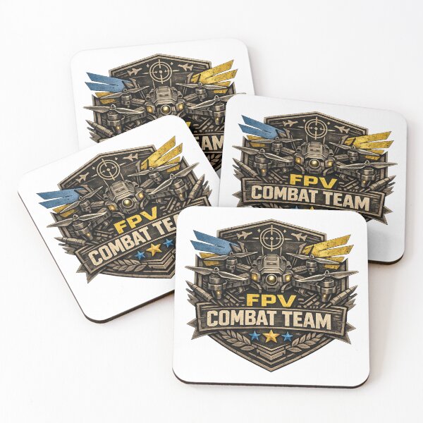 Artikelvorschau, Drohnen-Kampfteam | Taktisches FPV-Staffeldesign | Militärgrafik inspiriert vom ukrainischen Widerstand entworfen und verkauft von KeepYourShirt.
