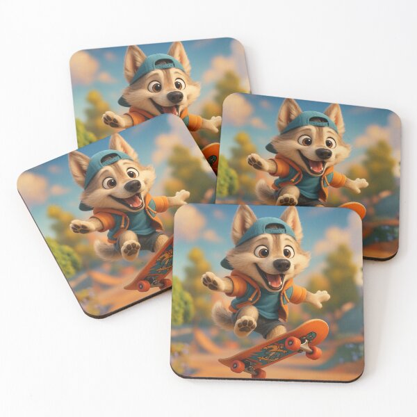 Item preview, Skater West Siberian Laika Dog designed and sold by Sillytoe.