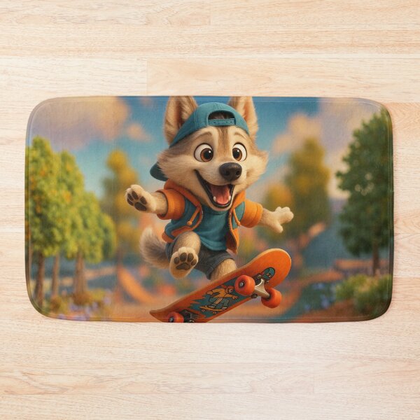 Item preview, Skater West Siberian Laika Dog designed and sold by Sillytoe.
