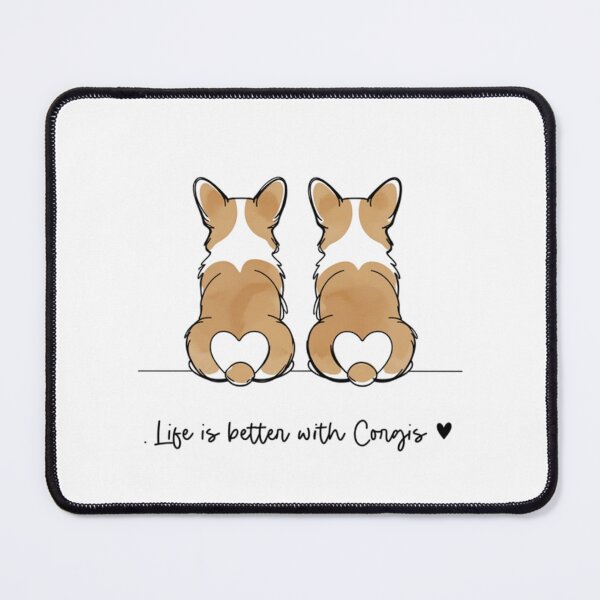 Item preview, Double the Love - Life is better with Corgis designed and sold by Forever-Feral.