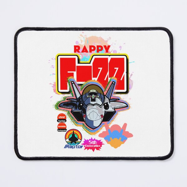 Item preview, Rappy F-22 Raptor Pop Art Anime Stealth Fighter Jet Art designed and sold by HEROHIRO.