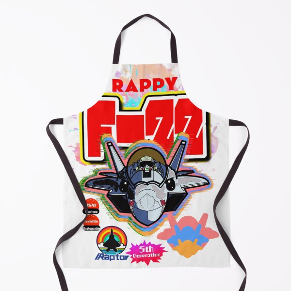 Item preview, Rappy F-22 Raptor Pop Art Anime Stealth Fighter Jet Art designed and sold by HEROHIRO.