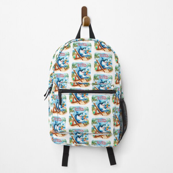 Item preview, Beach Happy Shark designed and sold by Karen Wood.