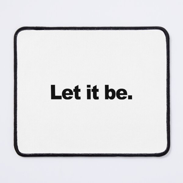 Item preview, Let It Be - Bold Minimalist designed and sold by Zerhof.