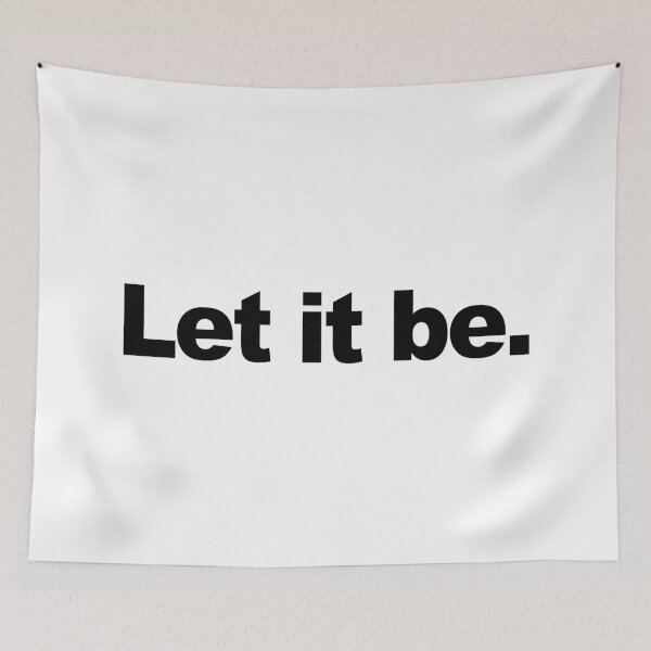 Item preview, Let It Be - Bold Minimalist designed and sold by Zerhof.