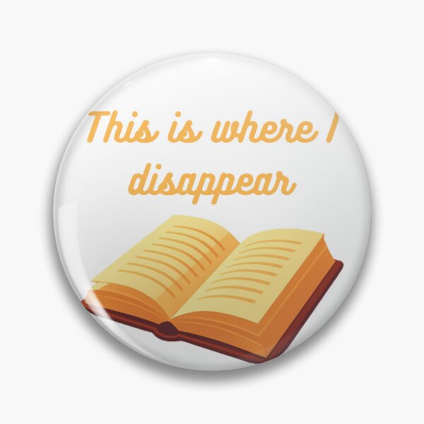 Item preview, This is where I disappear designed and sold by creativityisfun.
