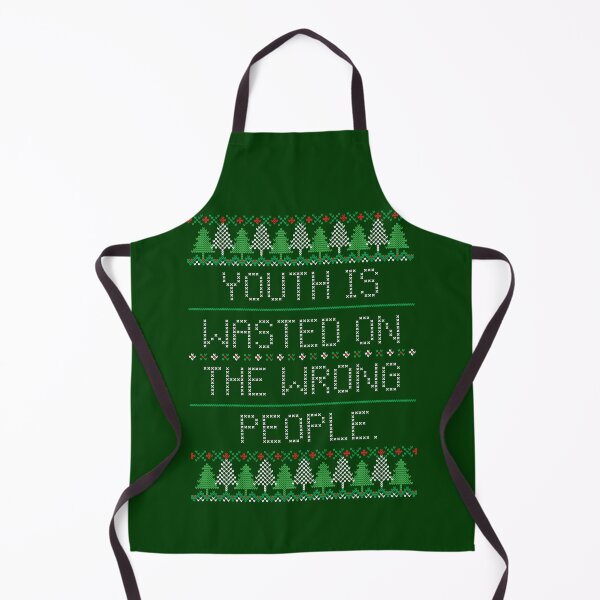 Item preview, Youth Is Wasted Ugly Christmas Sweater designed and sold by Normbot2000.