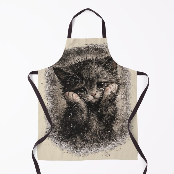 Item preview, Sad Wet Kitten Doomcore Mood designed and sold by bosamji.