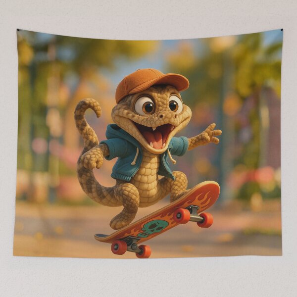 Item preview, Skater Western Diamondback Rattlesnake designed and sold by Sillytoe.