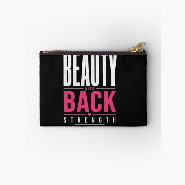 Item preview, Minimal Beauty With Back Strength Tee designed and sold by StoryInCode.