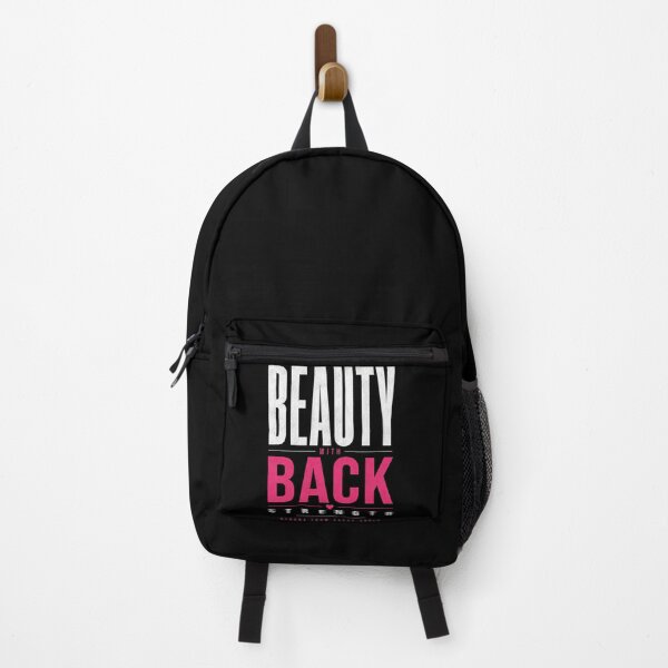 Item preview, Minimal Beauty With Back Strength Tee designed and sold by StoryInCode.