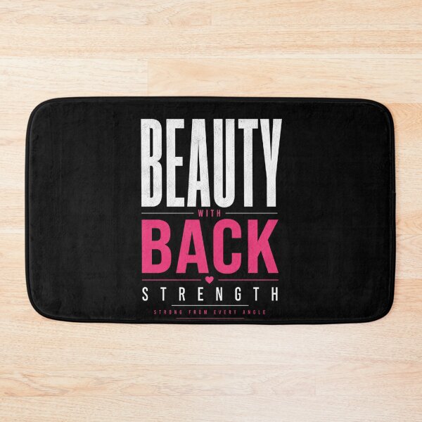 Item preview, Minimal Beauty With Back Strength Tee designed and sold by StoryInCode.