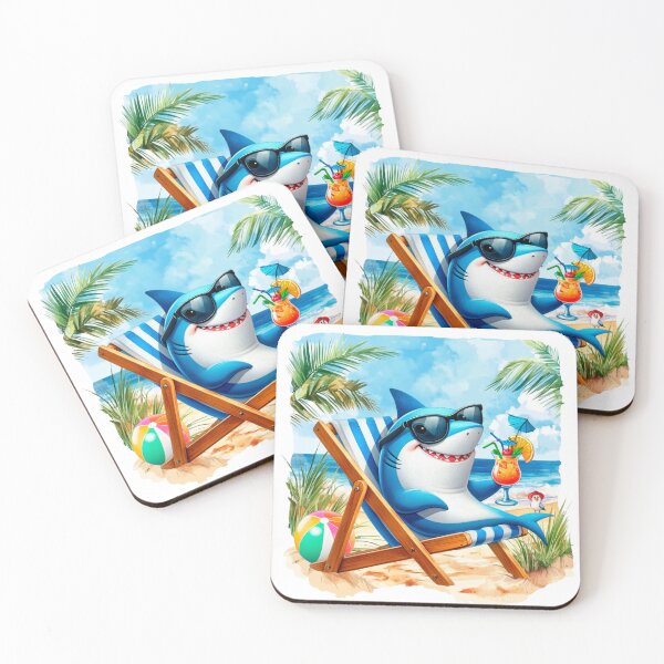 Item preview, Beach Shark designed and sold by Karen Wood.