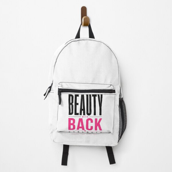 Item preview, Minimal Beauty With Back Strength Tee designed and sold by StoryInCode.