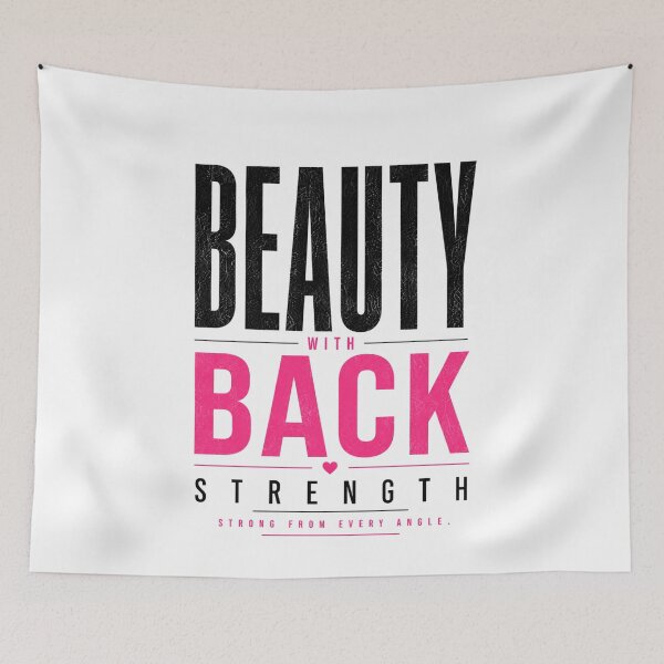 Item preview,  Minimal Beauty With Back Strength Tee designed and sold by StoryInCode.