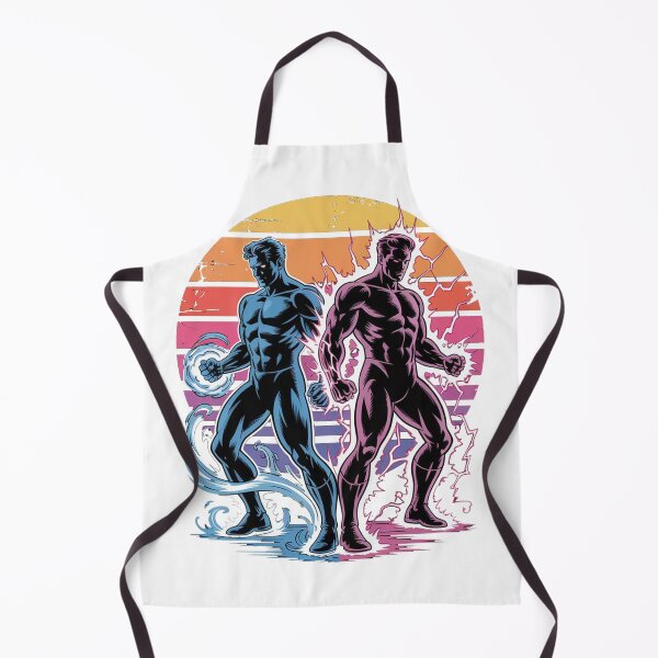 Item preview, Arcane Twin Heroes Fantasy Retro Design designed and sold by wizooo411.