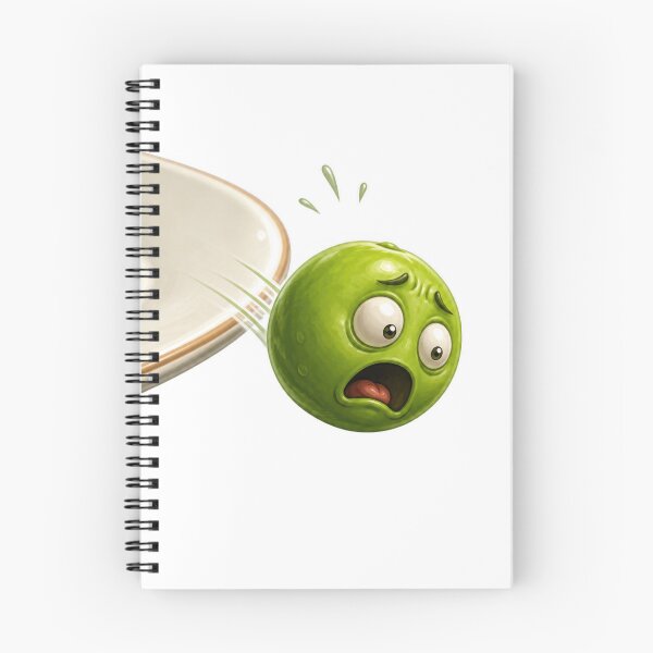 Item preview, Panicked Lime Cartoon Character Being Knocked Off Plate designed and sold by jgvisualarts.