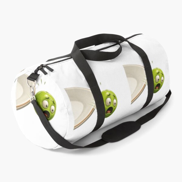 Item preview, Panicked Lime Cartoon Character Being Knocked Off Plate designed and sold by jgvisualarts.