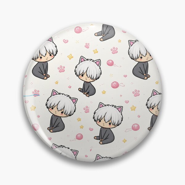 Item preview, Soft pink and grey kitten designed and sold by Casperblox by the Markus Boys.