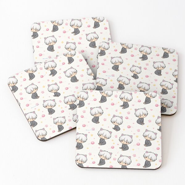 Item preview, Soft pink and grey kitten designed and sold by Casperblox by the Markus Boys.