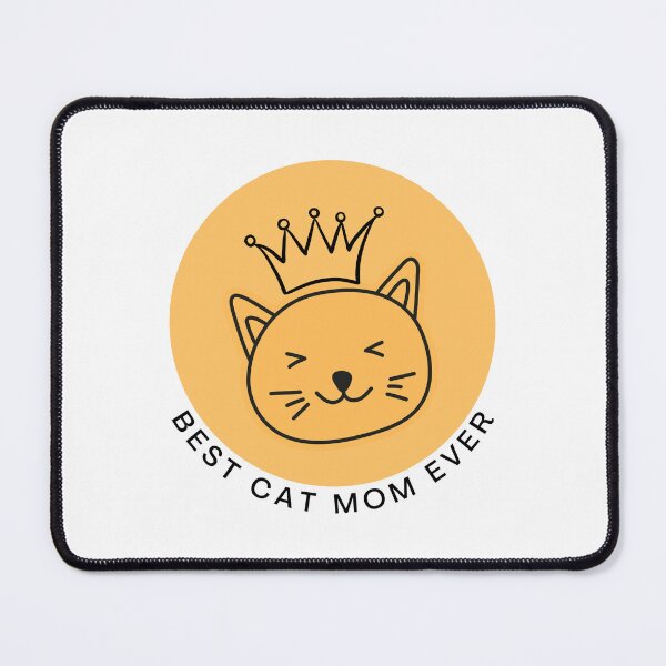 Item preview, Best Cat Mom Ever designed and sold by LuveraxArt.