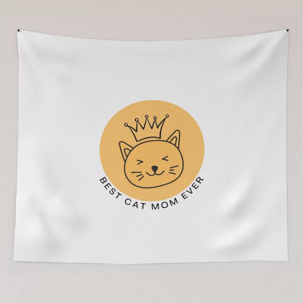 Item preview, Best Cat Mom Ever designed and sold by LuveraxArt.
