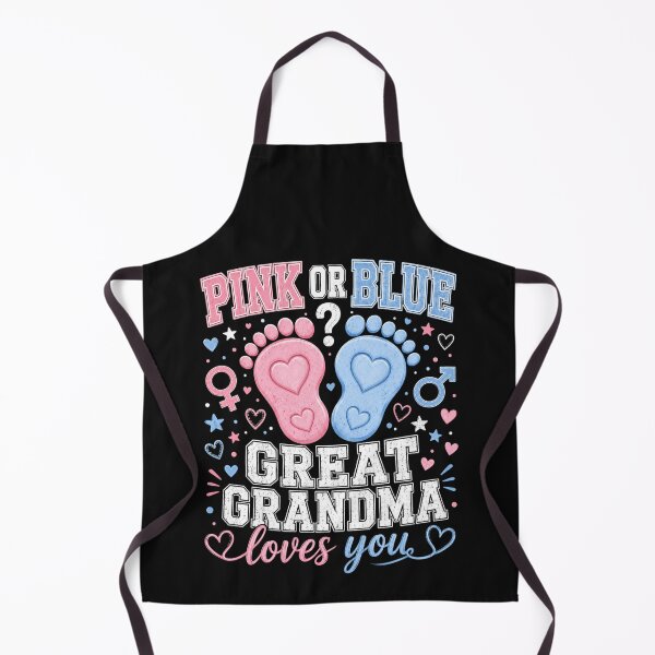 Item preview, Cute Baby Reveal Shirt Pink or Blue Great Grandma Loves You T-Shirt, New Great Grandma Gift Graphic Tee designed and sold by pipolabco.