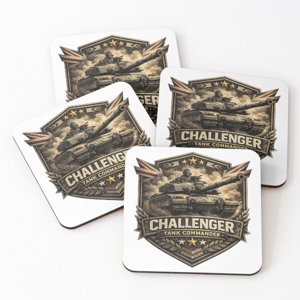 Item preview, Challenger Tank Commander | British MBT Military Graphic | Tactical Armored Division Design designed and sold by KeepYourShirt.