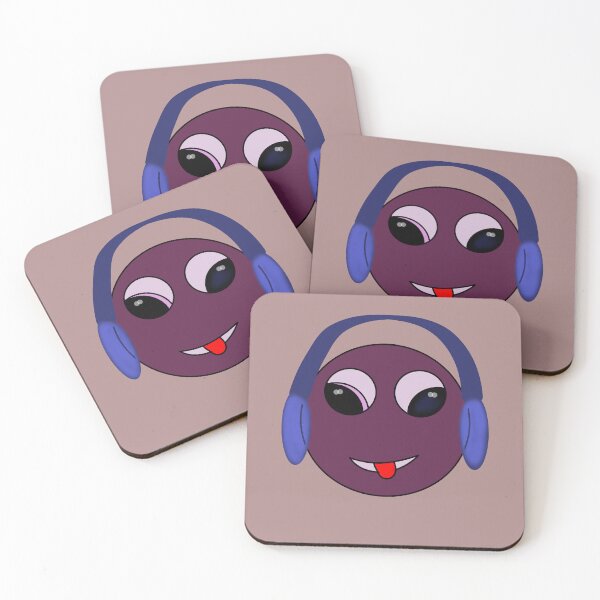 Item preview, Chibi Monster Listening to Music designed and sold by SahmatArt.