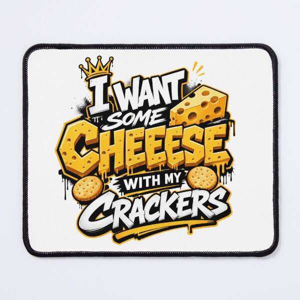 Item preview, I Want Some Cheese With My Crackers designed and sold by wgsproductline.