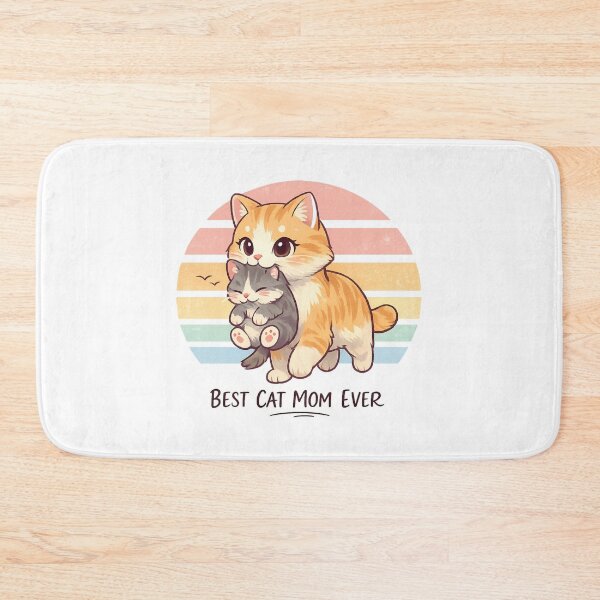 Item preview, Best Cat Mom Ever designed and sold by LuveraxArt.