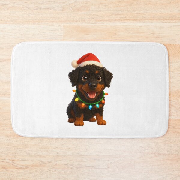 Item preview, Christmas Rottle Dog designed and sold by Sillytoe.