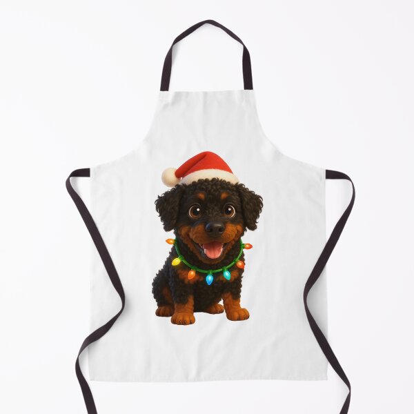 Item preview, Christmas Rottle Dog designed and sold by Sillytoe.
