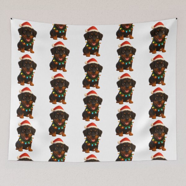 Item preview, Christmas Rottle Dog designed and sold by Sillytoe.