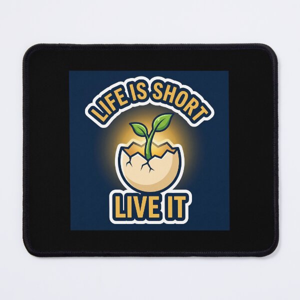 Item preview, Life Is Short Live It Sprout designed and sold by AbanoubStore.