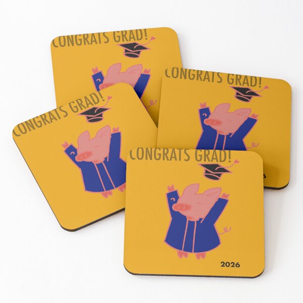 Item preview, Congrats Grad Piggie (2026) designed and sold by The Pigueroa’s.